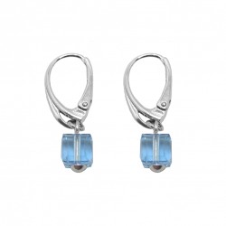 Dormeuses  carrés indicolite pixel