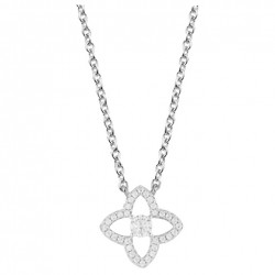 COLLIER FANTAISIE HYPNOTIC ARGENT