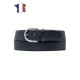 Ceinture en cuir de vachette 40mm