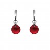 Boucles d'oreilles puces SOPHIE indicolite